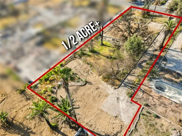 23,962 sq ft lot in Altadena with zoning and permits for 2 houses on a lot