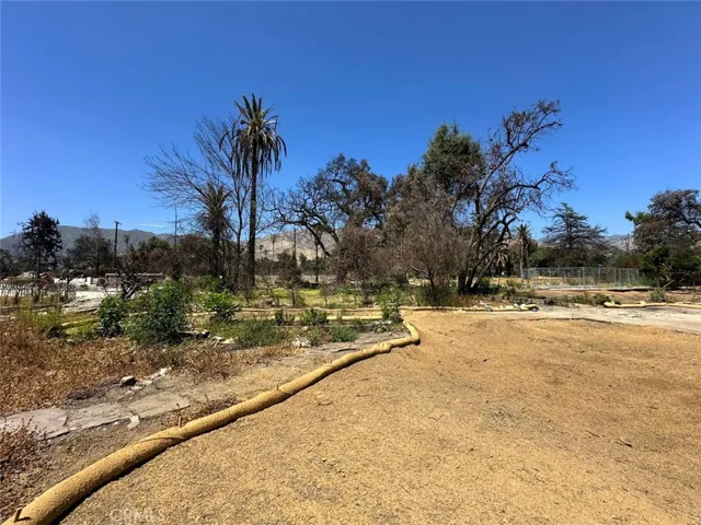 23,410 sq ft lot in Altadena with zoning and permits for 2 houses on a lot, main house lot, facing south