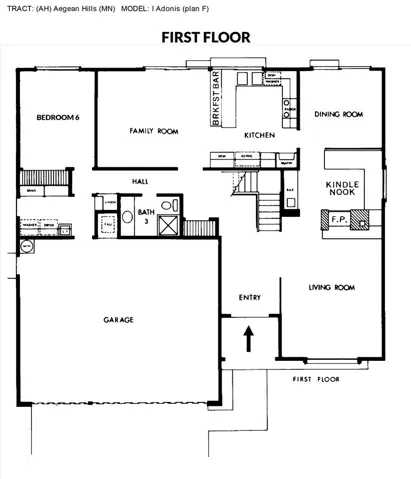 FIRST FLOOR FLOORPLAN