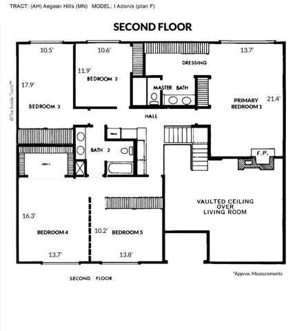 SECOND FLOOR FLOORPLAN
