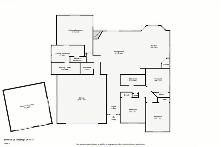 23309 Tak Court, Tehachapi, California 93561