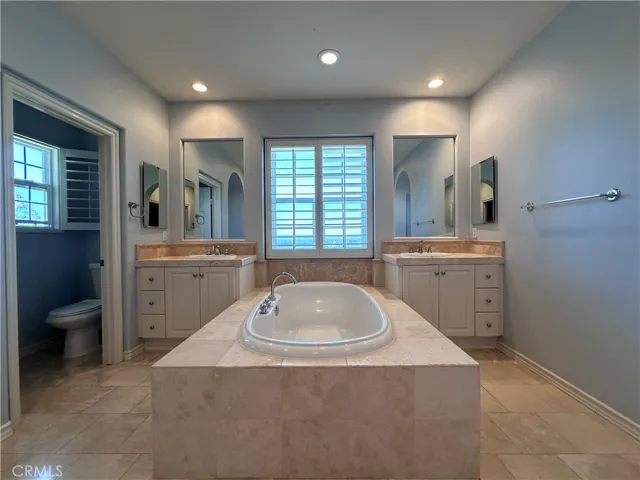primary bathroom room