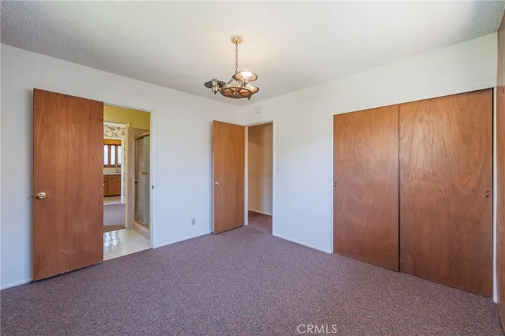 Bedroom #2 has access to jack and jill 3/4 bathroom.