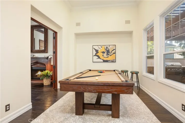 Formal living room or gameroom.