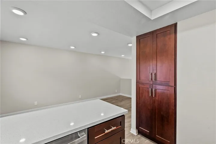 Counter facing Dining area