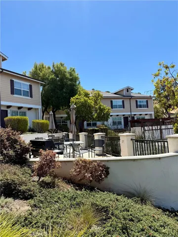 Outdoor dining area