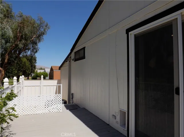 Rear of home with porch