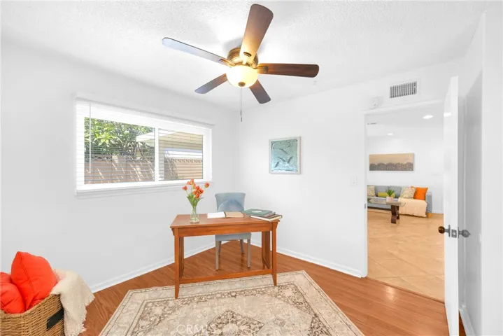 Fans throughout the home along with A/C to keep you cool in Summer.