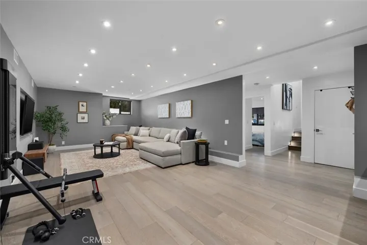 downstairs family room