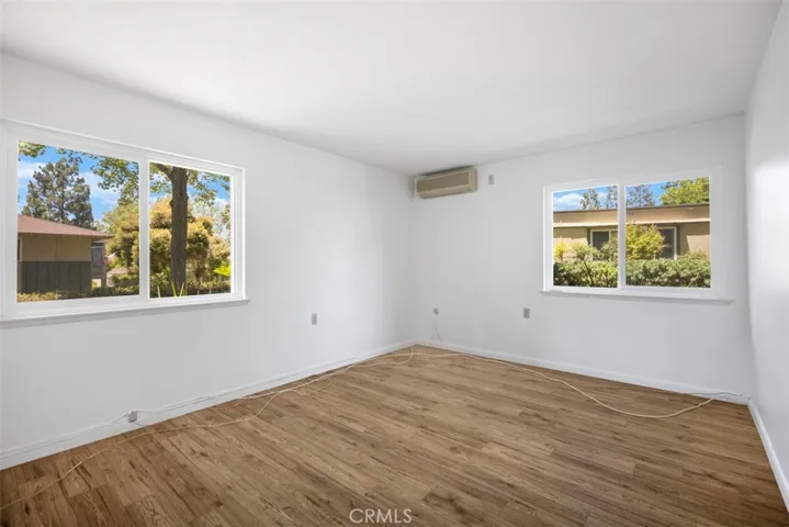 Main bedroom with minisplit