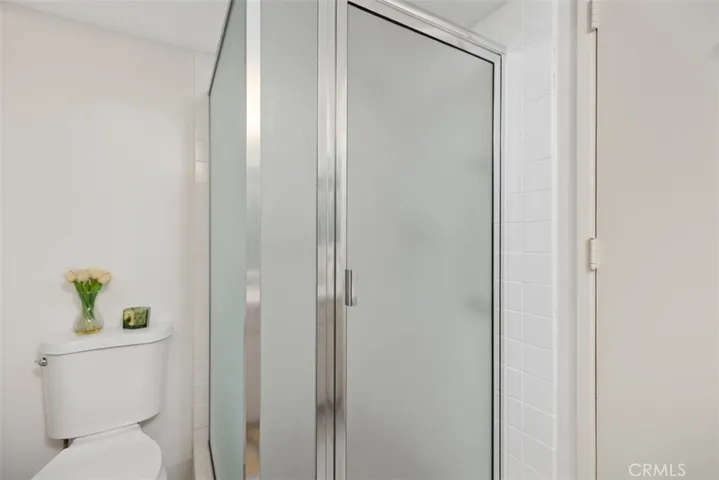 Walkin shower in guest bathroom