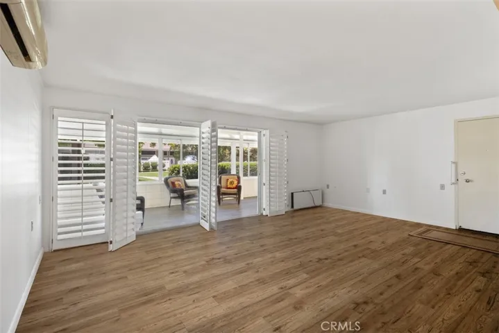 Open to enclosed sun room patio