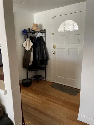 Front door and foyer.