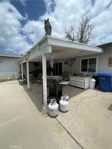 Covered patio