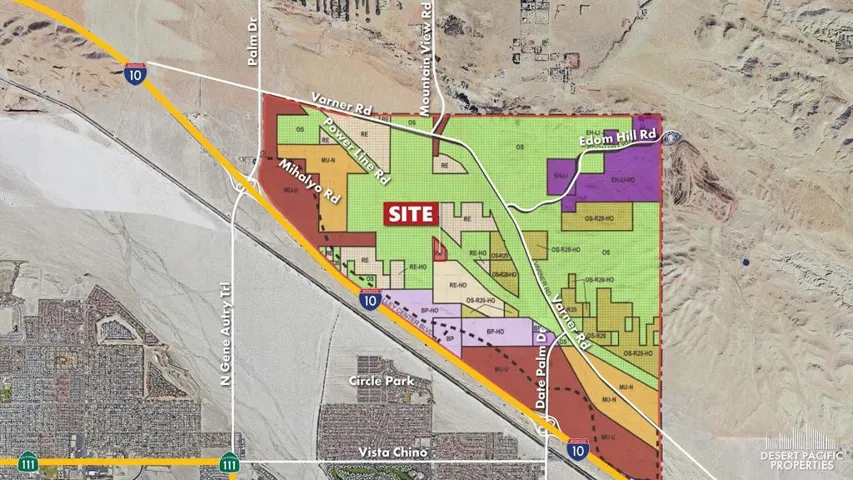 12.2 AC W Varner Rd, CC - FlatAerial