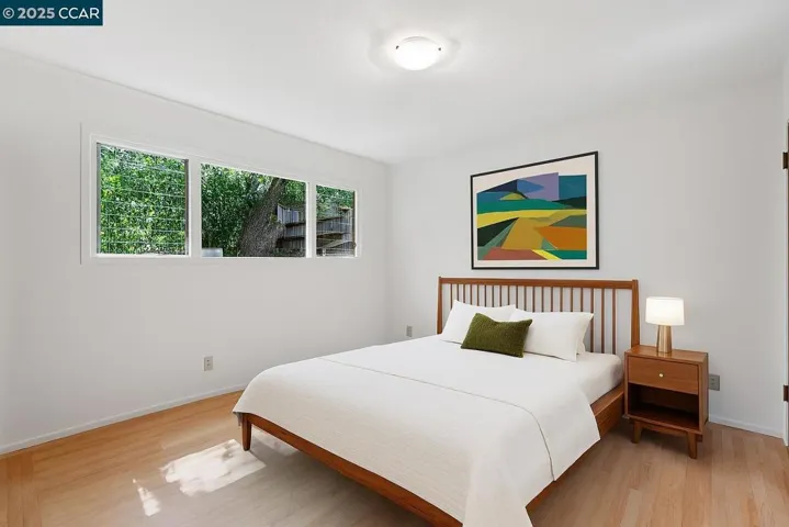 Virtually Staged Bedroom