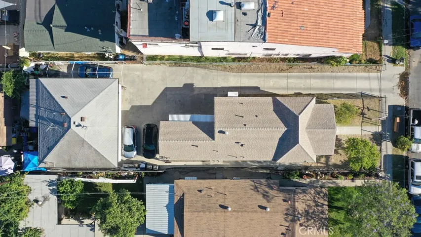 Top view of the units