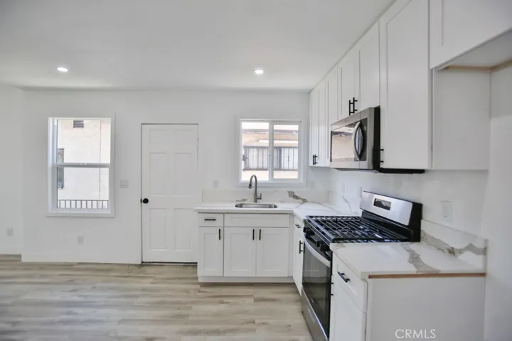 Bright open kitchen