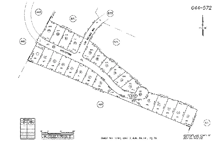 Greystone Plat Map