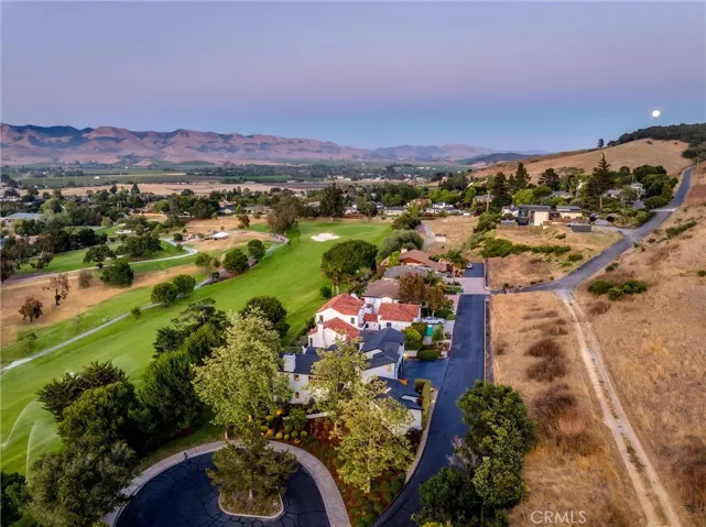 Home is in the foreground on the cul de sac.