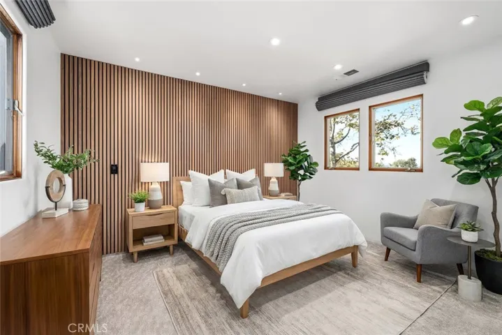 Virtually Staged. Main floor bedroom #3.