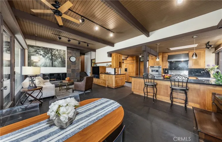 FAMILY ROOM OPEN TO DINING AND KITCHEN