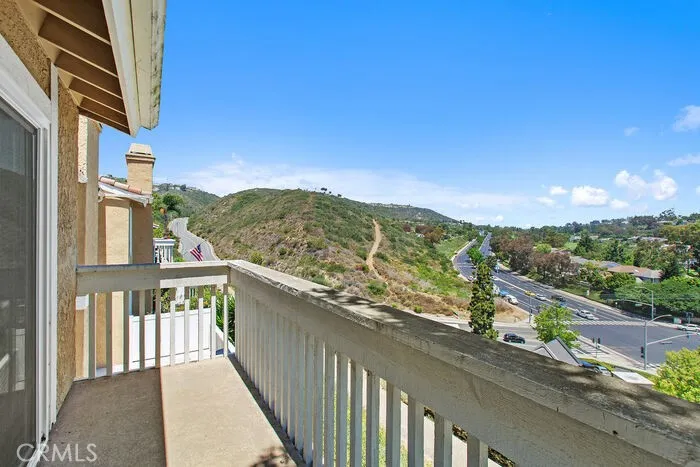 front balcony off of 2nd bedroom