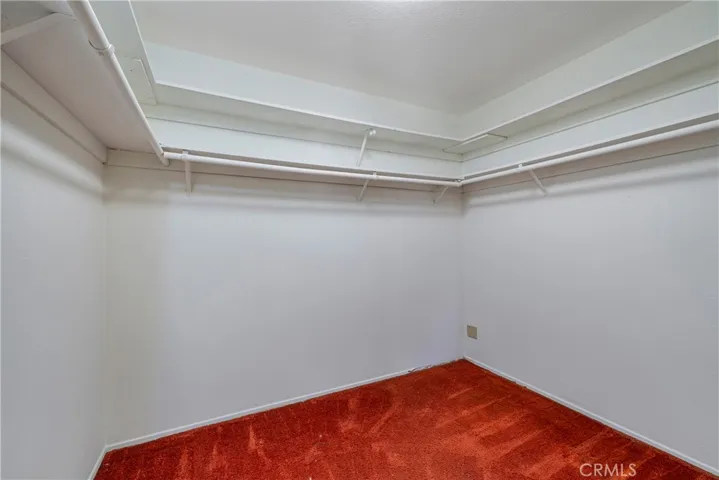 Huge walk in closet.