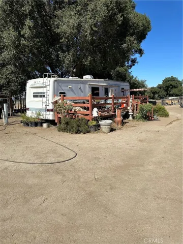 Travel trailer available for an additional price.