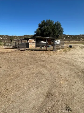 Horse stalls.