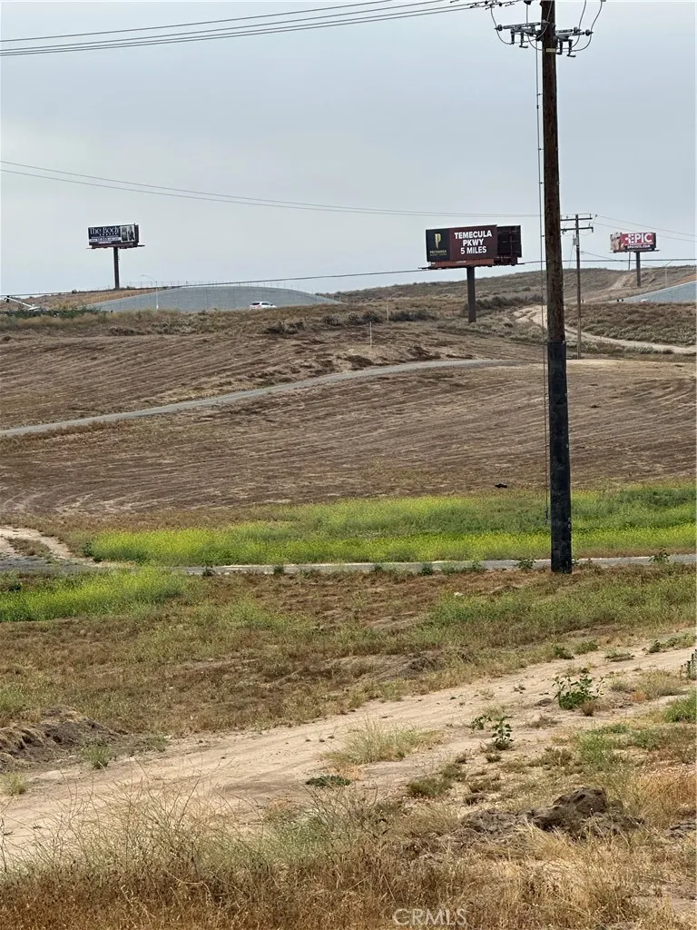View of power location from parcel.