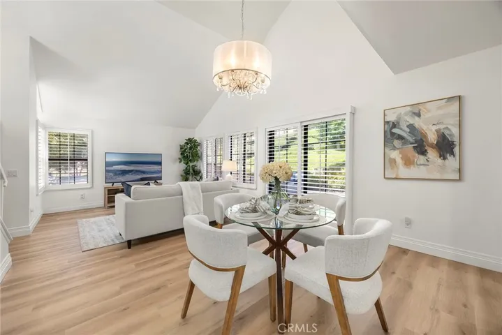 Dining Open to Living Room.