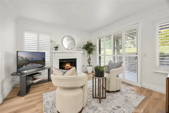 Family Room with Fireplace.