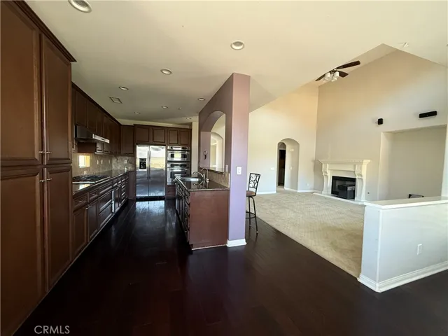 Kitchen and Family room
