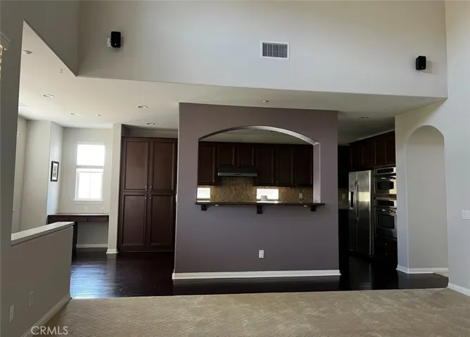 Kitchen with GE appliance