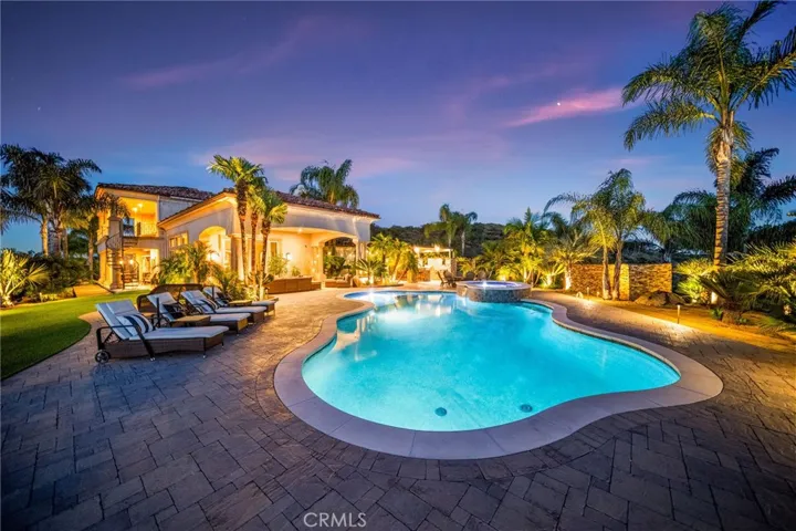 View of Pool and House