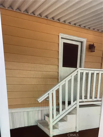 Rear Entrance on Driveway