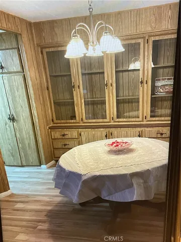 Built-in Hutch in Dining Area