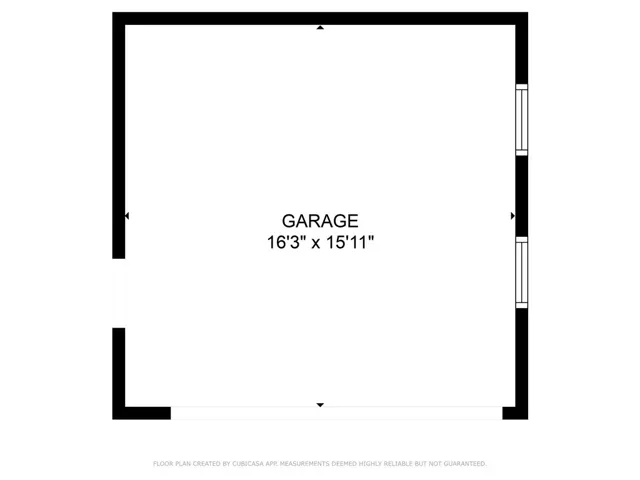 Garage Floor Plan