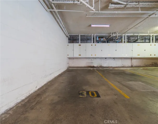 Parking spot #30 also gets some storage closet area above the spot