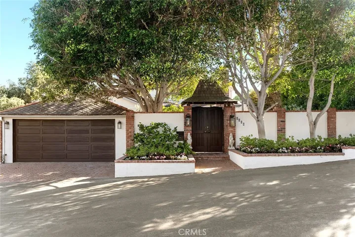 Stunning property behind a gated garden entry
