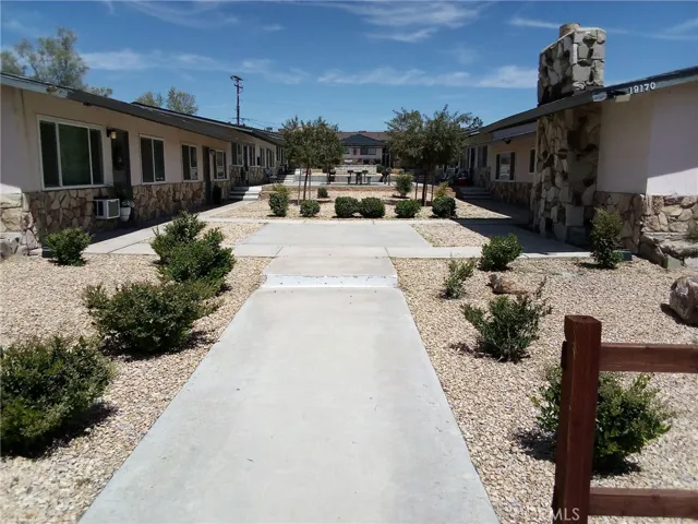 Courtyard entry
