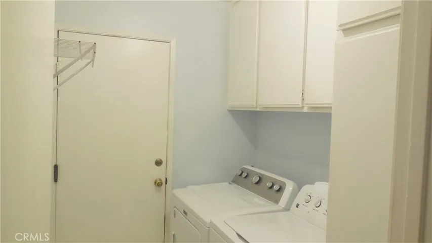 Interior laundry room