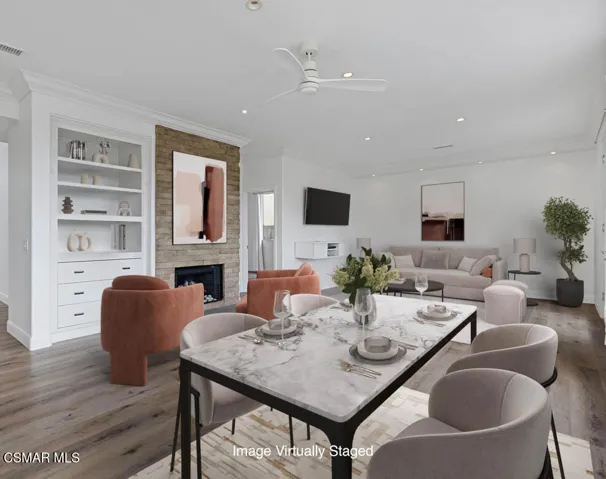Staged Family Room