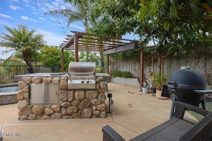 BBQ and Pergola Area