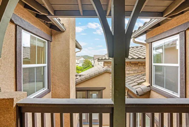 Upstairs overlooking inner courtyard