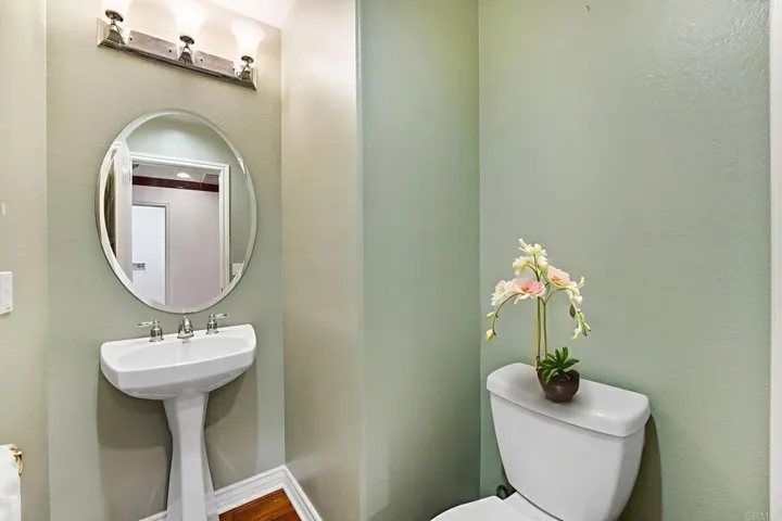 Half bath downstairs