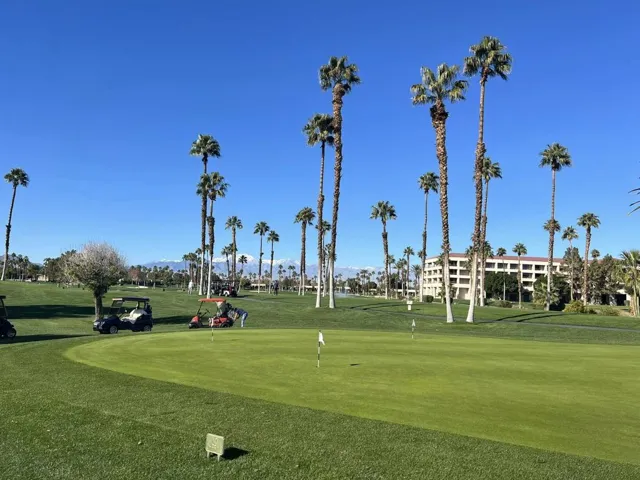 Practice green