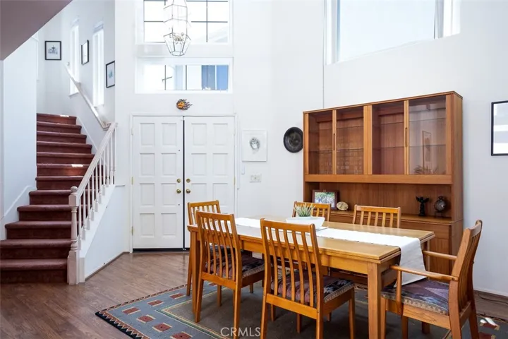 living room currently used as dining room