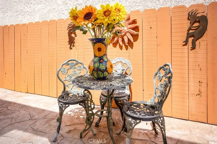 side patio